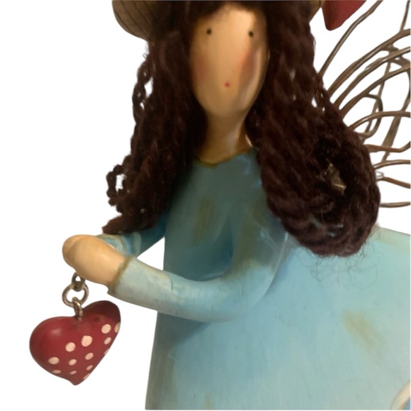 Vintage girl dancer by Russ Handpainted Angel Figurine - Peace & Plenty. - Picture 2 of 8